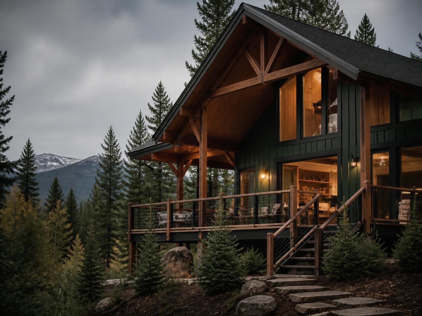 Pine Ridge Cabin, sample Winter Park rental